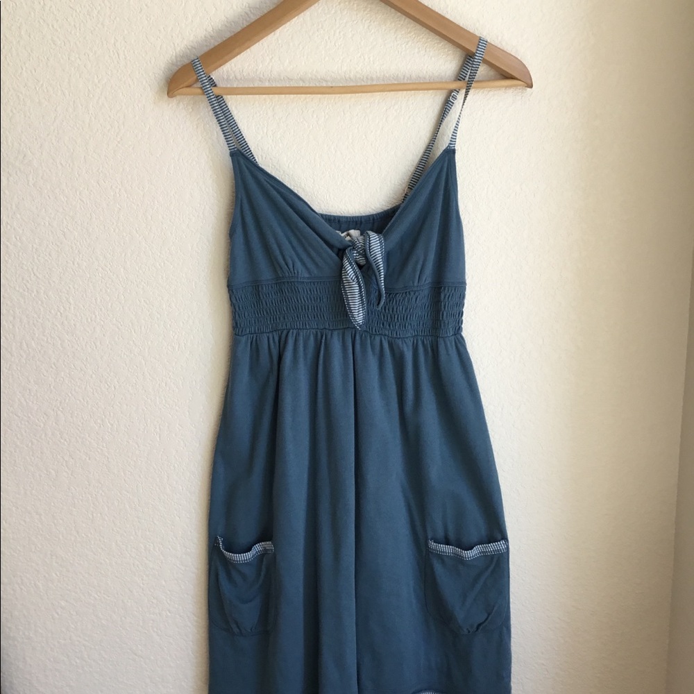 Blue dress